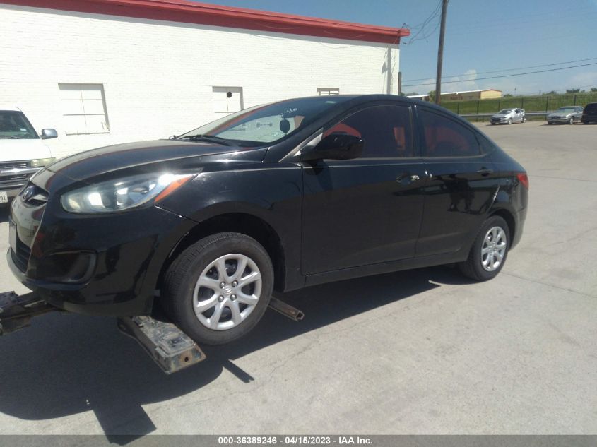 2013 HYUNDAI ACCENT GLS - KMHCT4AE7DU364383