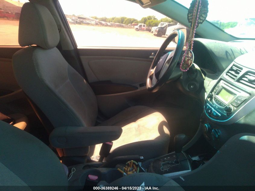 2013 HYUNDAI ACCENT GLS - KMHCT4AE7DU364383