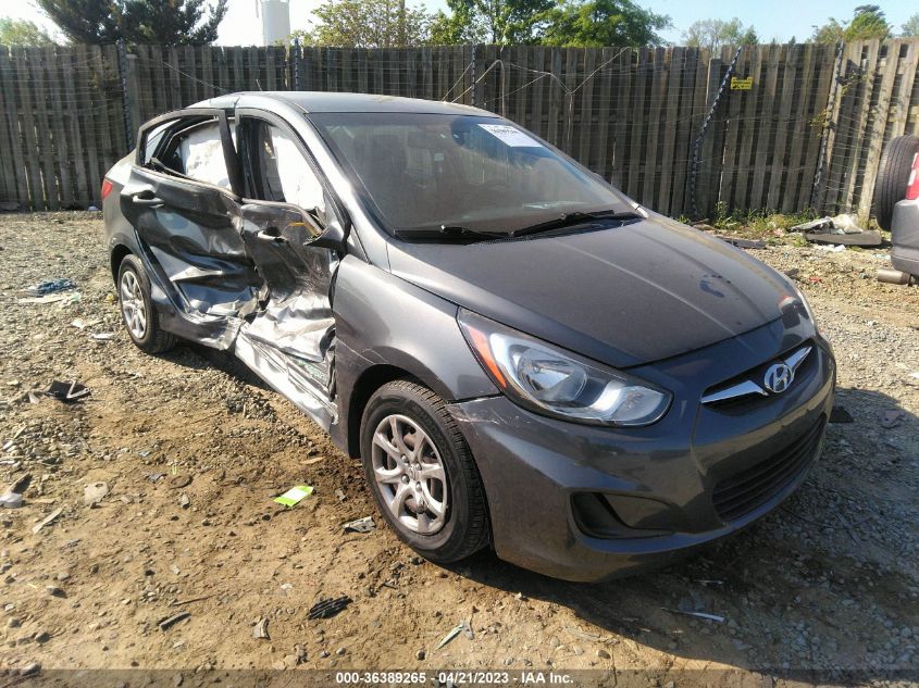 2013 HYUNDAI ACCENT GLS - KMHCT4AE3DU312989