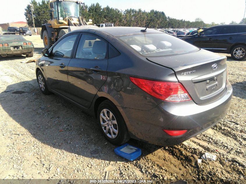 2013 HYUNDAI ACCENT GLS - KMHCT4AE3DU312989