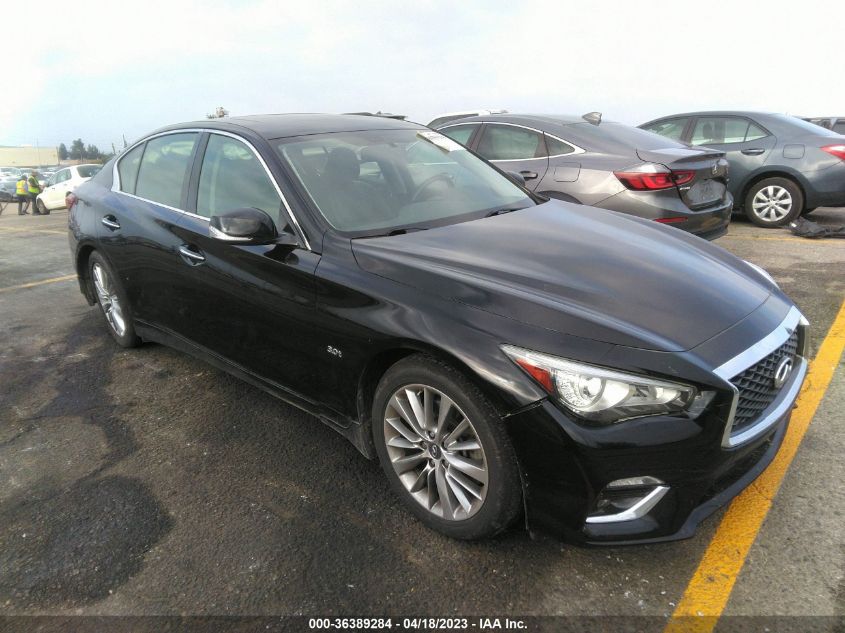 2018 INFINITI Q50 3.0T LUXE - JN1EV7AP6JM362794