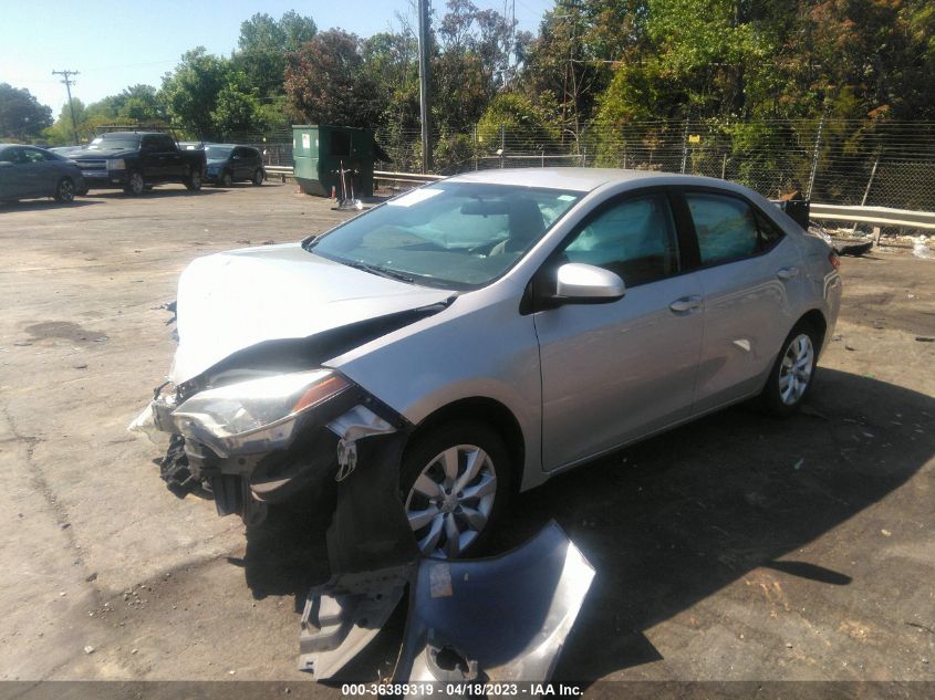 2014 TOYOTA COROLLA L/LE/S/S PLUS/LE PLUS - 5YFBURHE6EP081620