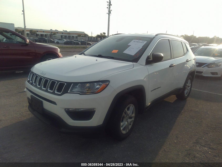 VIN 3C4NJCAB5KT679936 2019 JEEP COMPASS SPORT