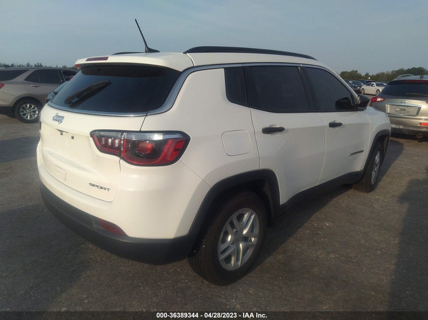 VIN 3C4NJCAB5KT679936 2019 JEEP COMPASS SPORT