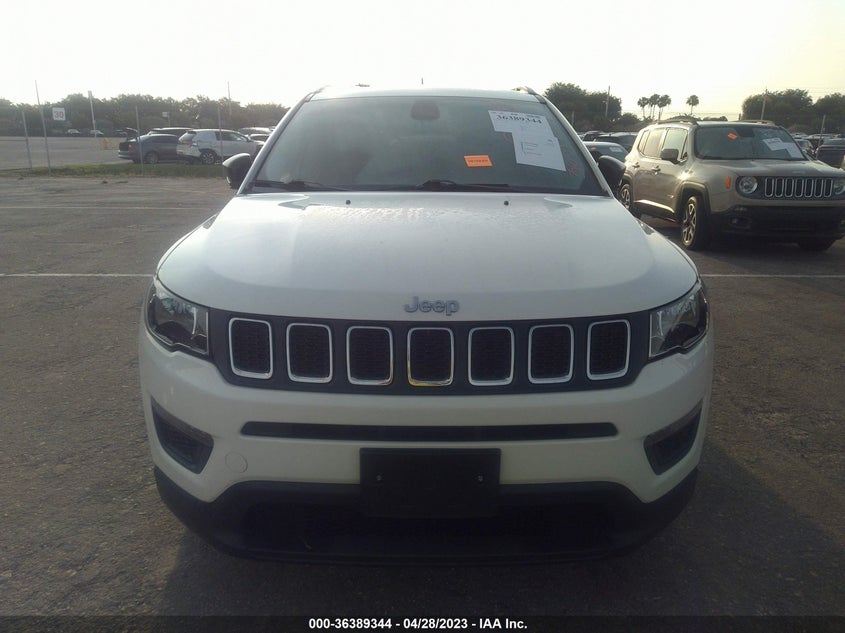 VIN 3C4NJCAB5KT679936 2019 JEEP COMPASS SPORT