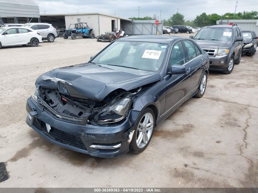 2013 MERCEDES-BENZ C-CLASS C 250 - WDDGF4HB7DR260588