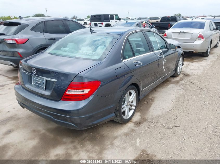 2013 MERCEDES-BENZ C-CLASS C 250 - WDDGF4HB7DR260588