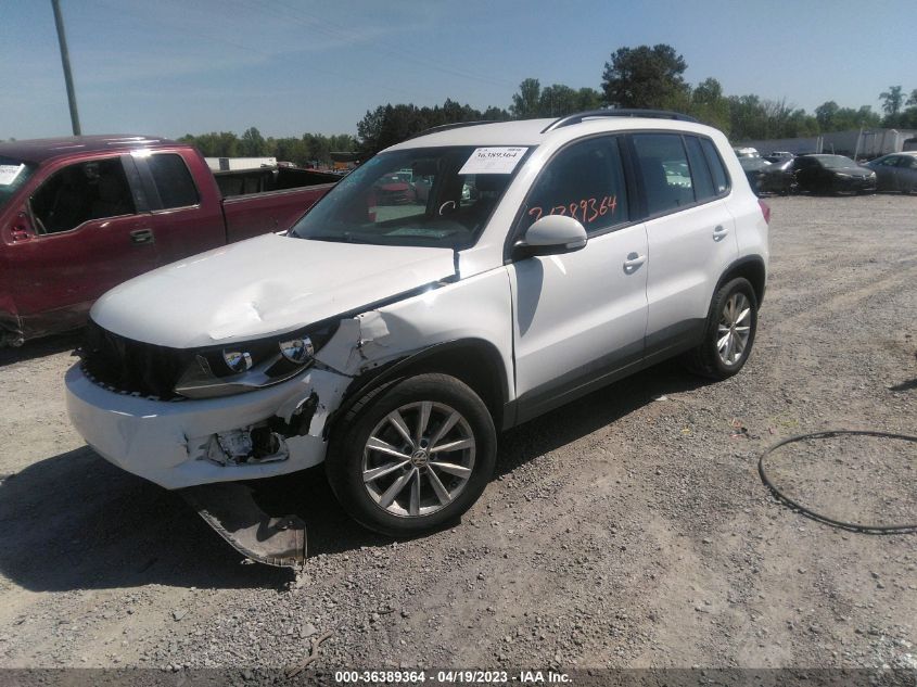 2017 VOLKSWAGEN TIGUAN - WVGBV7AX0HK045952