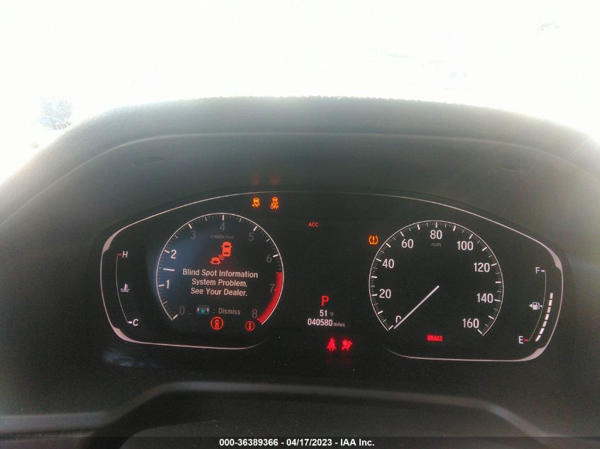 2018 HONDA ACCORD SEDAN EX-L 1.5T - 1HGCV1F56JA075421