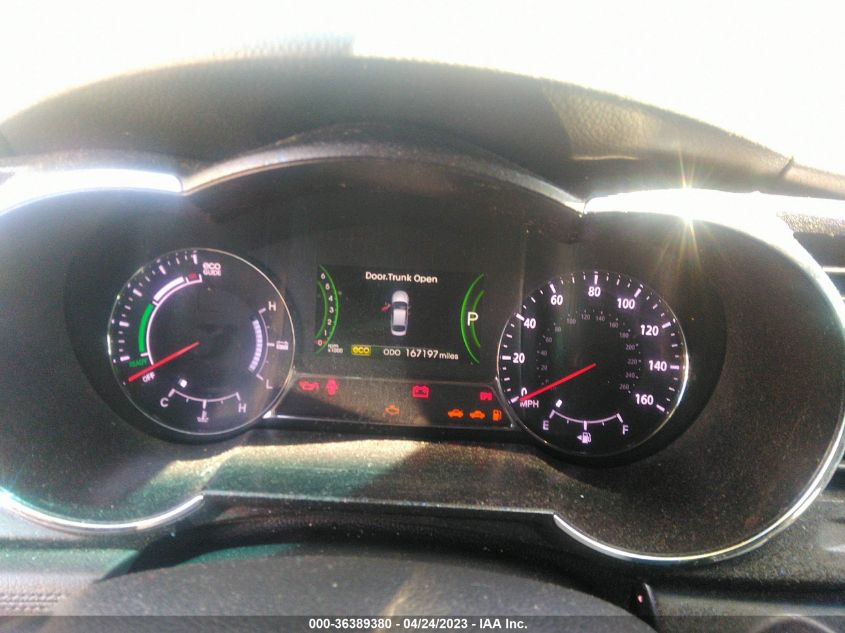 2013 KIA OPTIMA HYBRID EX - KNAGM4AD2D5042056