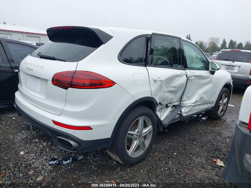 2016 PORSCHE CAYENNE - WP1AA2A25GLA10611
