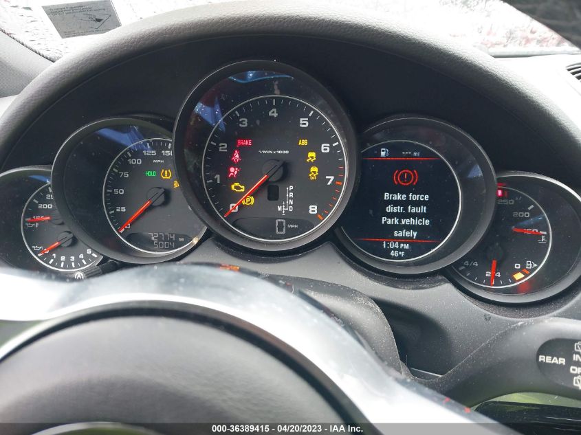 2016 PORSCHE CAYENNE - WP1AA2A25GLA10611
