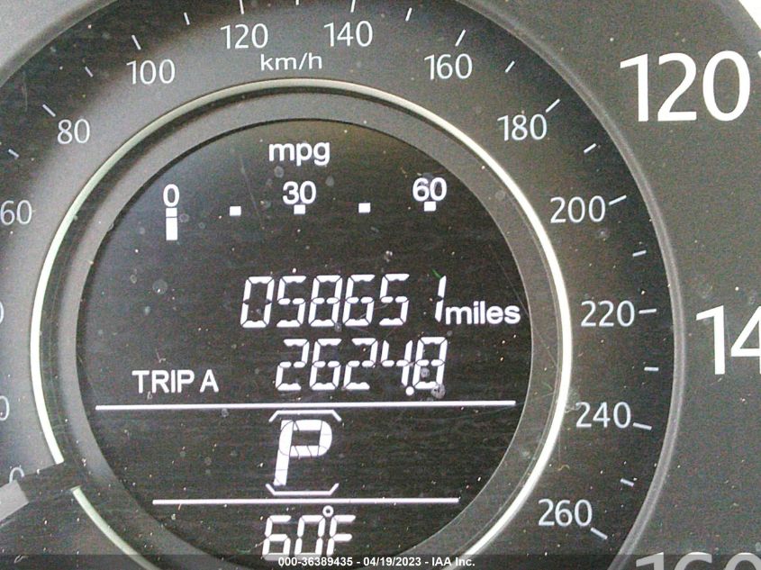 2015 HONDA ACCORD SEDAN EX-L - 1HGCR2F8XFA020711