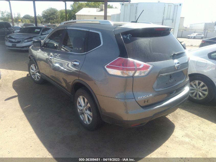 2016 NISSAN ROGUE SV/SL/S - KNMAT2MV6GP709157