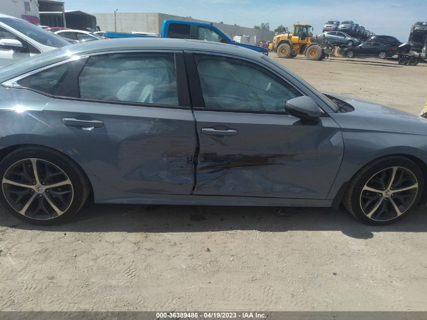2022 HONDA CIVIC SEDAN TOURING - 2HGFE1F97NH305927