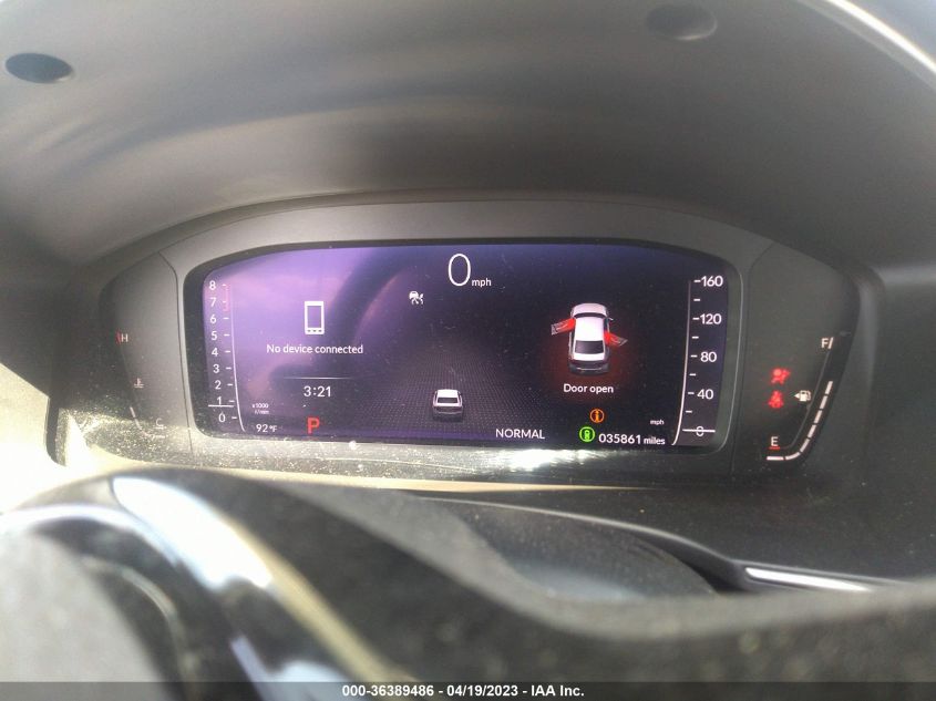 2022 HONDA CIVIC SEDAN TOURING - 2HGFE1F97NH305927