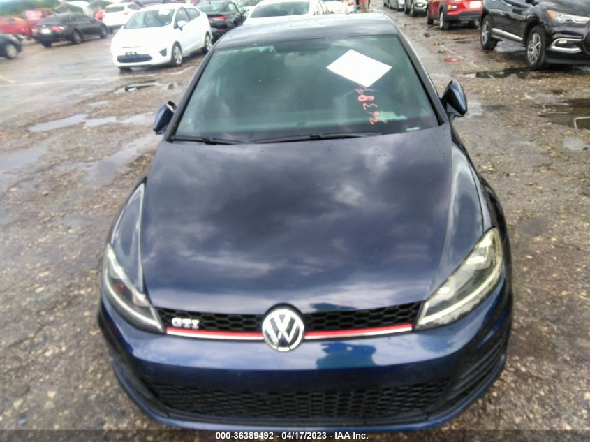 2016 VOLKSWAGEN GOLF GTI S - 3VW5T7AU7GM062765