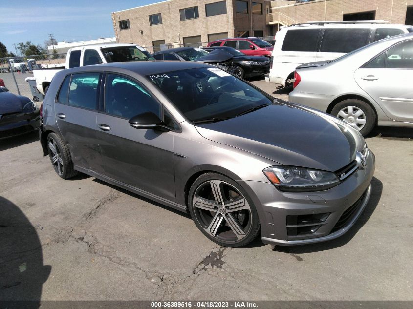 2016 VOLKSWAGEN GOLF R - WVWUF7AU6GW155184