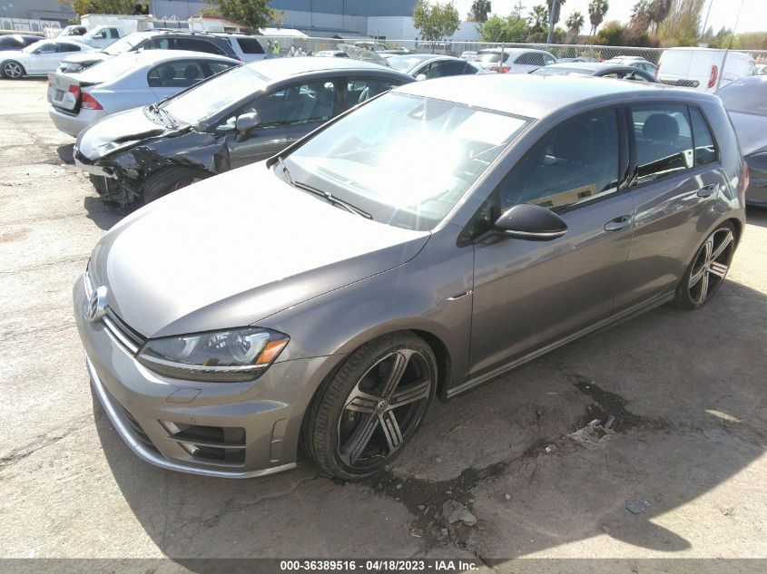2016 VOLKSWAGEN GOLF R WVWUF7AU6GW155184