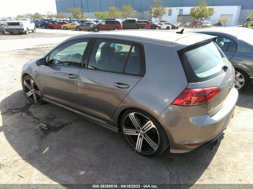 2016 VOLKSWAGEN GOLF R WVWUF7AU6GW155184