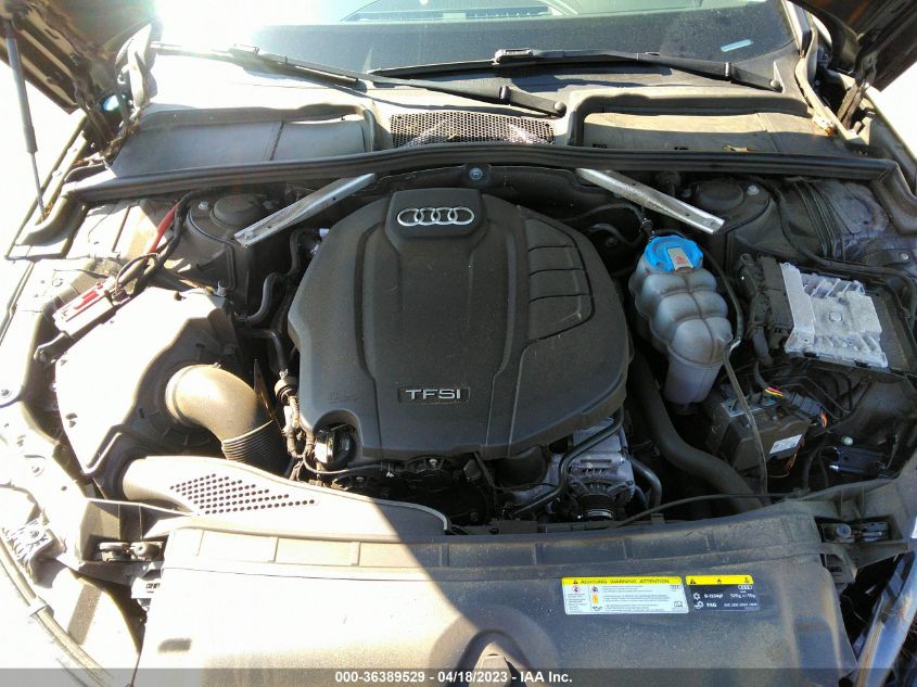 2018 AUDI A4 PREMIUM/TECH PREMIUM - WAUDNAF45JN009779