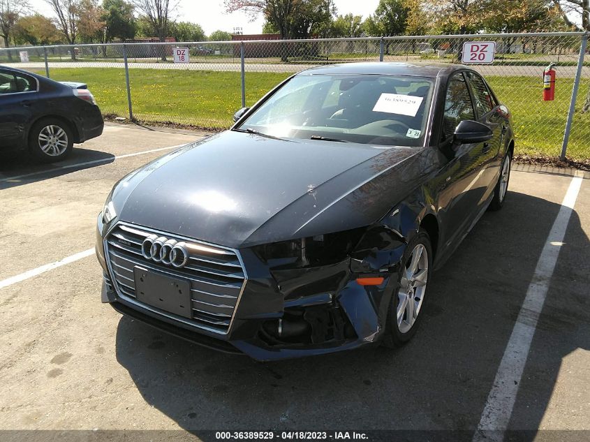 2018 AUDI A4 PREMIUM/TECH PREMIUM - WAUDNAF45JN009779