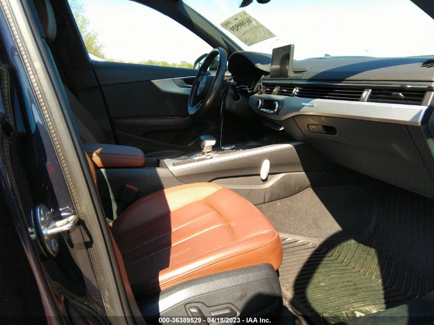 2018 AUDI A4 PREMIUM/TECH PREMIUM - WAUDNAF45JN009779