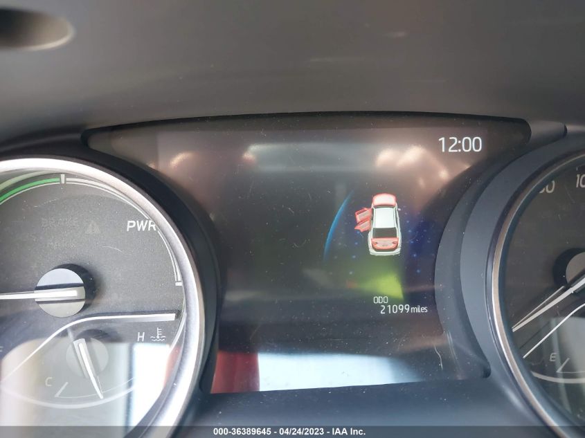 2022 TOYOTA CAMRY HYBRID XSE - 4T1K31AK1NU584443