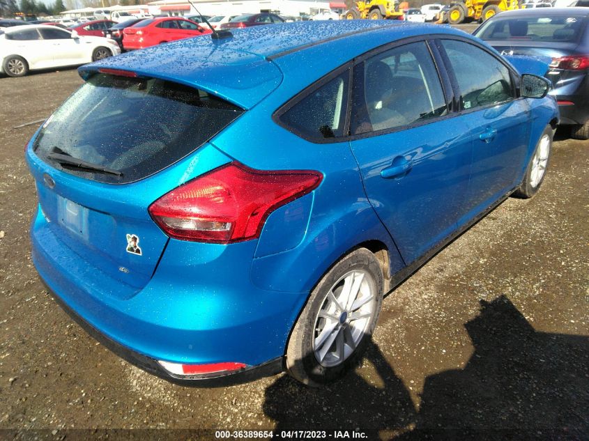 2015 FORD FOCUS SE - 1FADP3K24FL288163