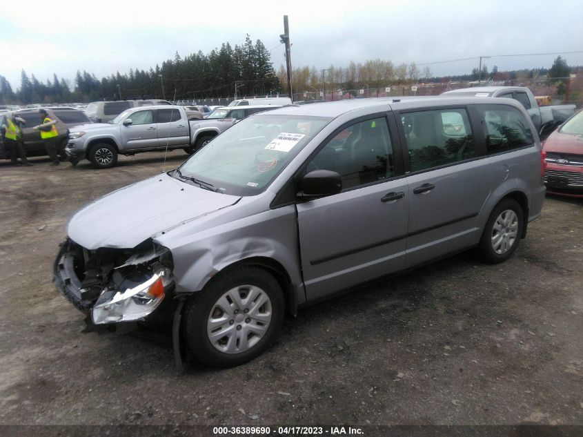 2014 DODGE GRAND CARAVAN AMERICAN VALUE PKG - 2C4RDGBG9ER230387