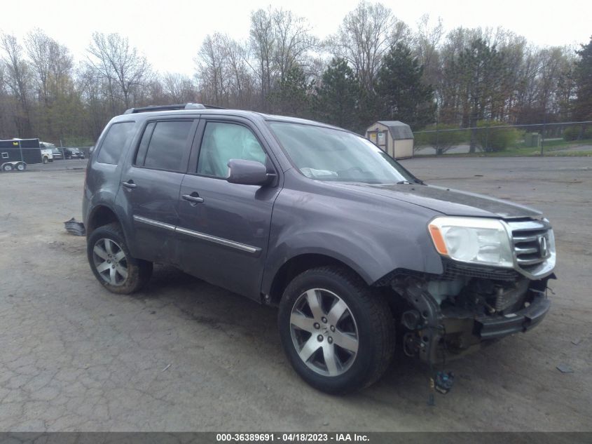 2014 HONDA PILOT TOURING - 5FNYF4H96EB055265