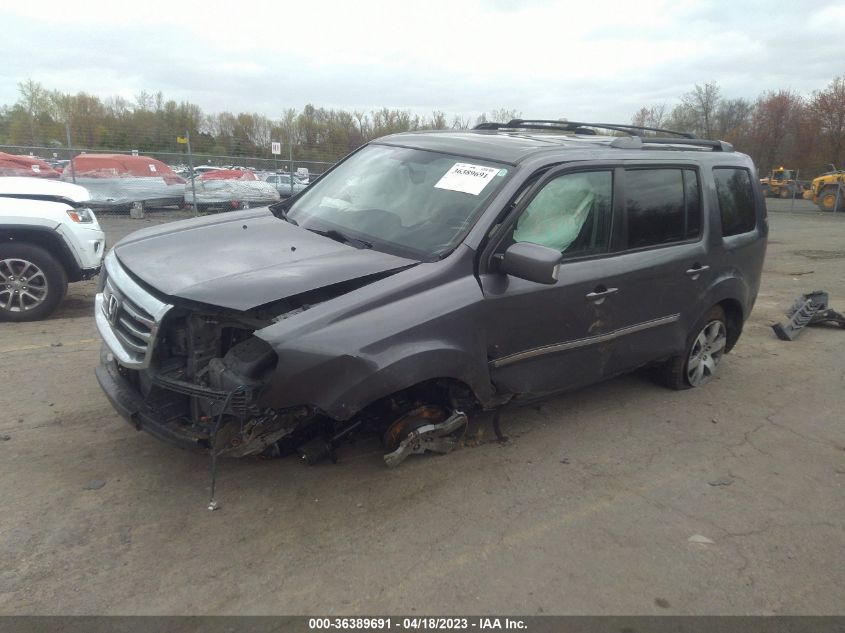2014 HONDA PILOT TOURING - 5FNYF4H96EB055265