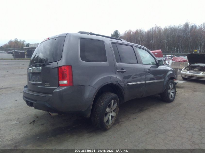 2014 HONDA PILOT TOURING - 5FNYF4H96EB055265