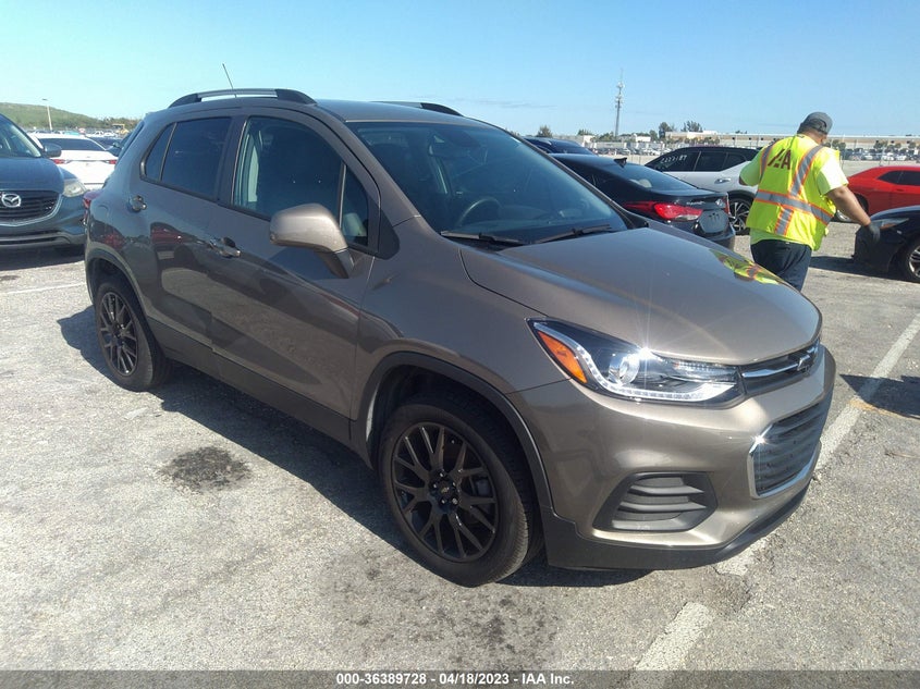 VIN KL7CJPSM3NB542396 2022 CHEVROLET TRAX LT