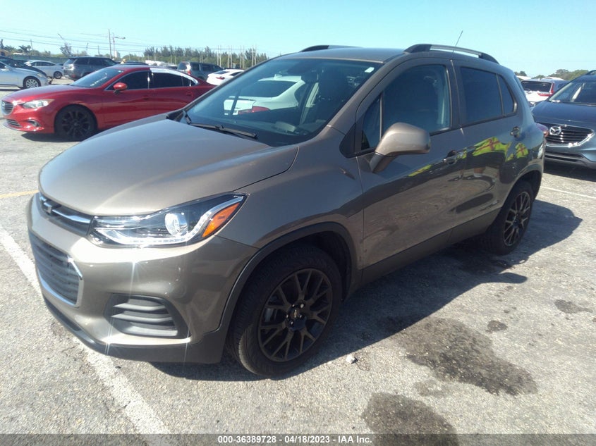VIN KL7CJPSM3NB542396 2022 CHEVROLET TRAX LT