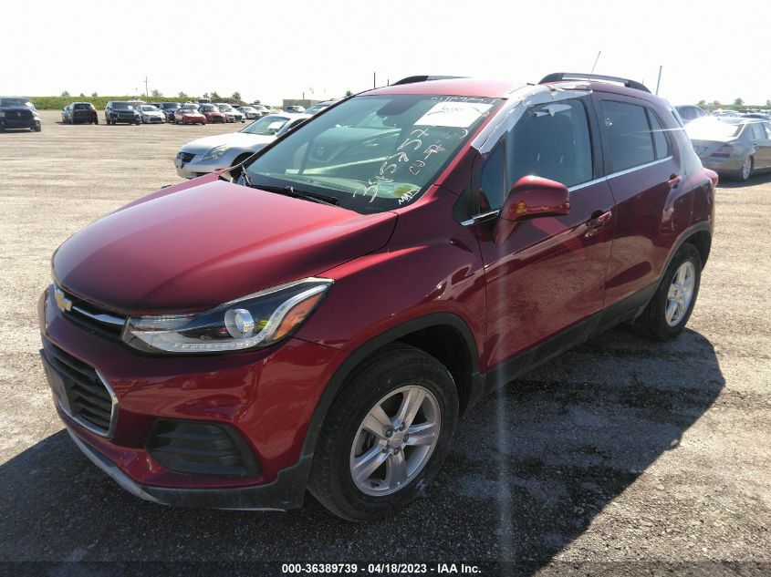 2018 CHEVROLET TRAX LT - 3GNCJPSB2JL334706