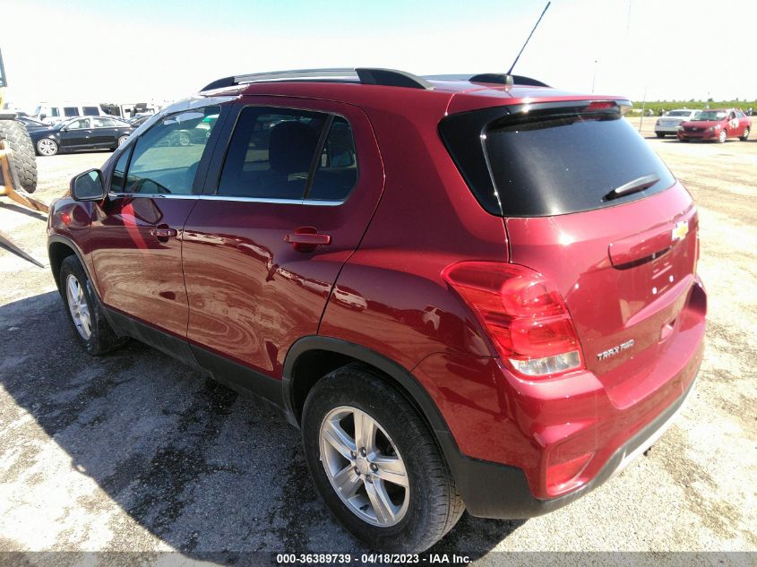 2018 CHEVROLET TRAX LT - 3GNCJPSB2JL334706