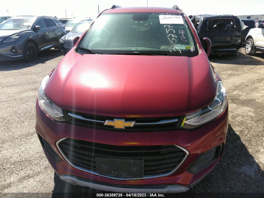 2018 CHEVROLET TRAX LT - 3GNCJPSB2JL334706