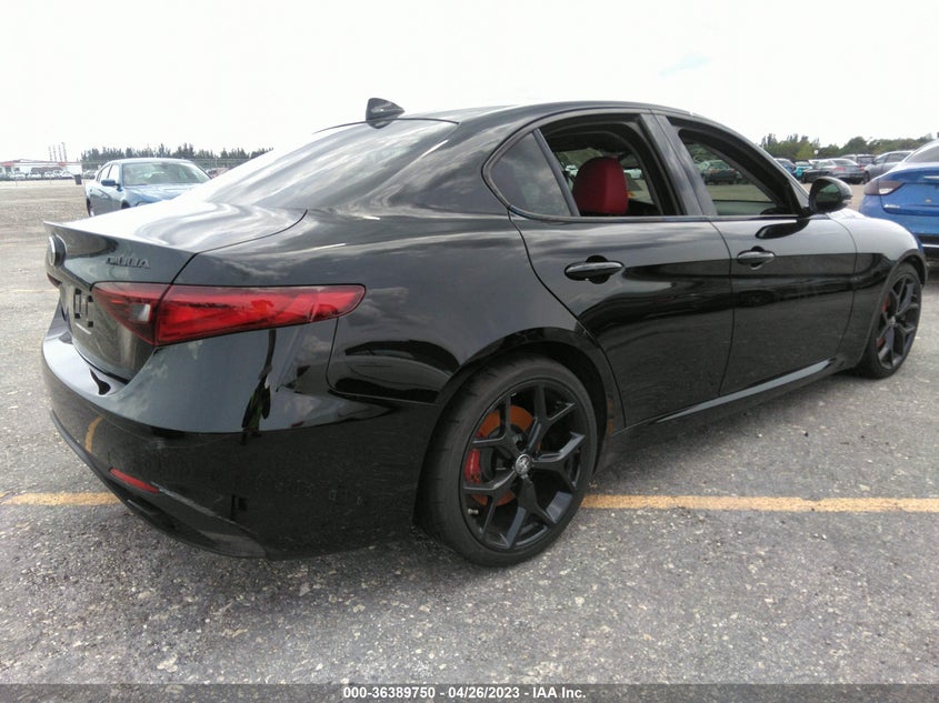 VIN ZARFAMBN3K7622678 2019 ALFA ROMEO GIULIA TI SPORT