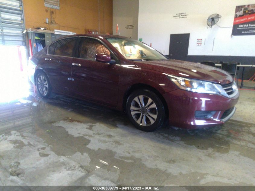 2014 HONDA ACCORD SEDAN LX - 1HGCR2F35EA169708