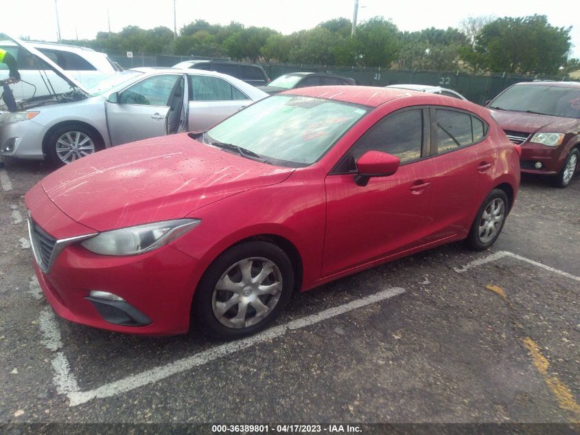 2015 MAZDA MAZDA3 I SPORT - 3MZBM1K78FM208790