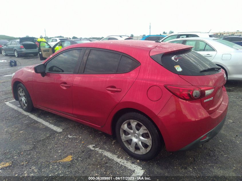 2015 MAZDA MAZDA3 I SPORT - 3MZBM1K78FM208790