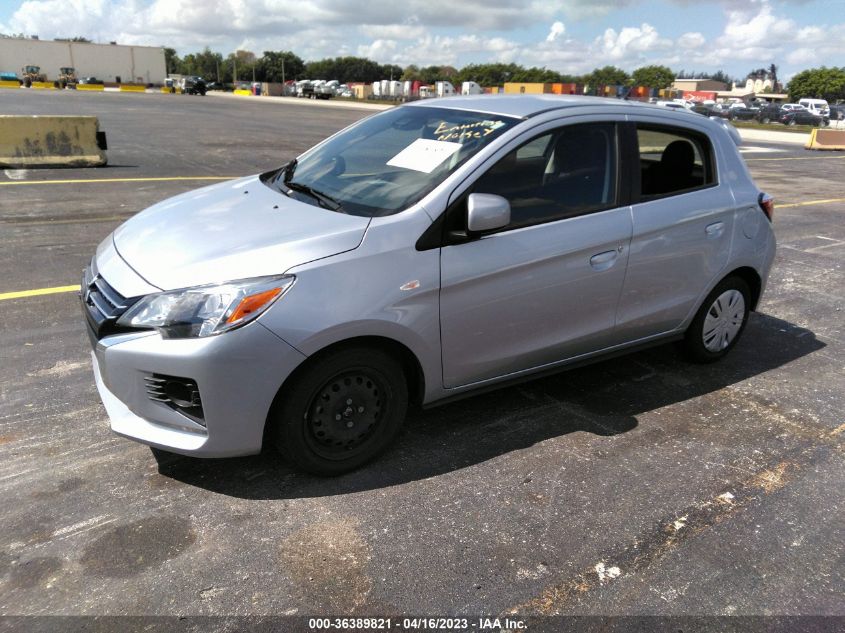 2021 MITSUBISHI MIRAGE ES/LE/CARBONITE EDITION - ML32AUHJ7MH003398