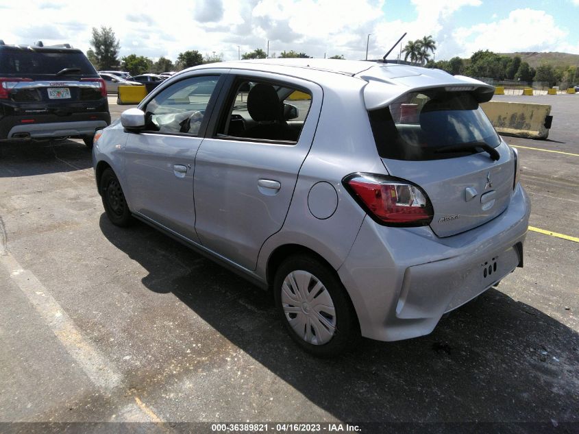 2021 MITSUBISHI MIRAGE ES/LE/CARBONITE EDITION - ML32AUHJ7MH003398