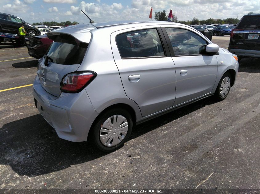 2021 MITSUBISHI MIRAGE ES/LE/CARBONITE EDITION - ML32AUHJ7MH003398