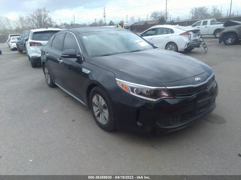2017 KIA OPTIMA HYBRID BASE - KNAGT4LC8H5006935