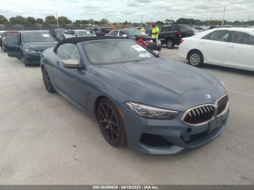 WBAFY4C59KBX29538 BMW 8 SERIES M850I XDRIVE 2019