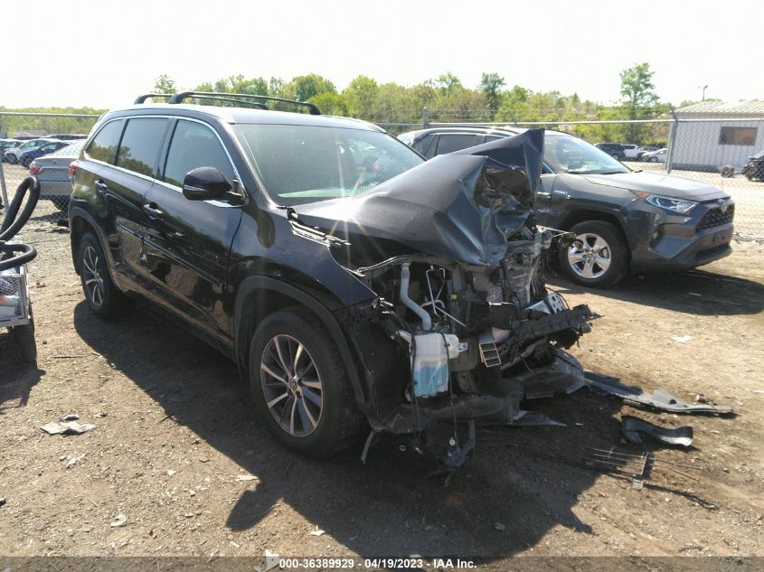 2018 TOYOTA HIGHLANDER SE/XLE - 5TDJZRFH5JS532497