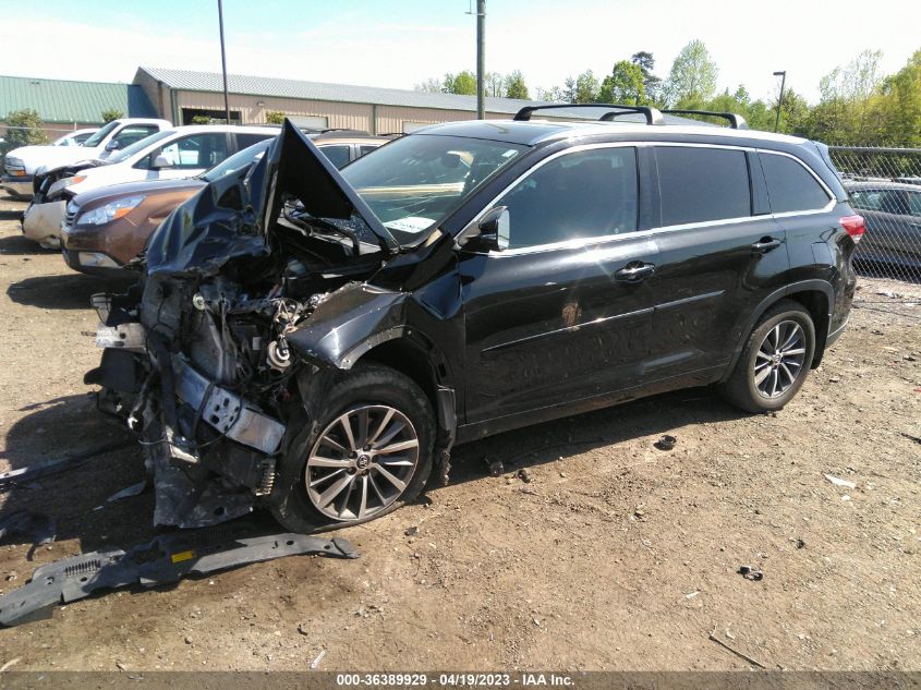 2018 TOYOTA HIGHLANDER SE/XLE - 5TDJZRFH5JS532497