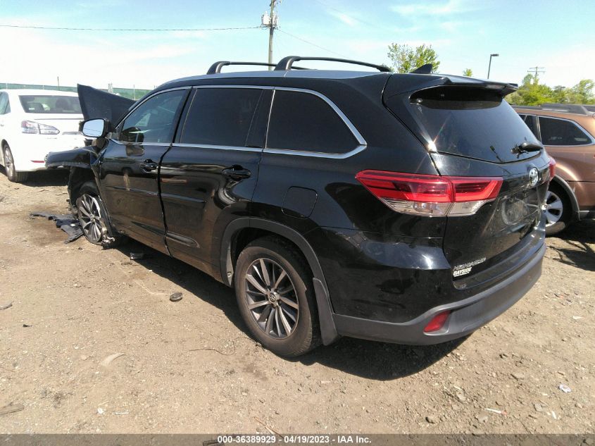 2018 TOYOTA HIGHLANDER SE/XLE - 5TDJZRFH5JS532497